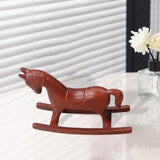 Maxbell Rocking Horse Ornament Gift Table Centerpiece Bedroom Sculpture