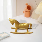 Maxbell Rocking Horse Ornament Gift Table Centerpiece Bedroom Sculpture