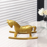 Maxbell Rocking Horse Ornament Gift Table Centerpiece Bedroom Sculpture
