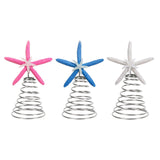 Maxbell Starfish Tree Topper Christmas Tree Decor Party Star Ornament