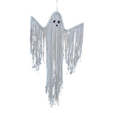 Maxbell Halloween Macrame Ghost Decoration Pendant for Living Room Farmhouse Holiday