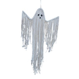 Maxbell Halloween Macrame Ghost Decoration Pendant for Living Room Farmhouse Holiday