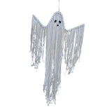 Maxbell Halloween Macrame Ghost Decoration Pendant for Living Room Farmhouse Holiday