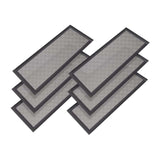 Maxbell 6Pcs Floor Vent Covers Air Vent Screen Mesh for Waterwheel Sidewall Bathroom