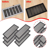 Maxbell 6Pcs Floor Vent Covers Air Vent Screen Mesh for Waterwheel Sidewall Bathroom