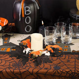 Maxbell Halloween Candle Wreath Home Decoration for Thanksgiving Party Supplies Fall White