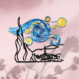 Maxbell Metal Wall Decor Decorative Modern Wall Sculpture for Hallway Bedroom Office