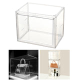 Maxbell Clear Figure Display Case Storage Box Showcase without Shelf