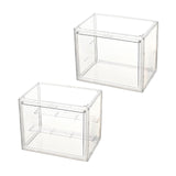 Maxbell Clear Figure Display Case Storage Box Showcase without Shelf