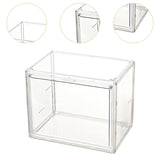 Maxbell Clear Figure Display Case Storage Box Showcase without Shelf