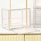 Maxbell Clear Figure Display Case Storage Box Showcase without Shelf