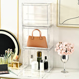 Maxbell Clear Figure Display Case Storage Box Showcase without Shelf