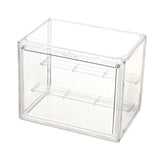 Maxbell Clear Figure Display Case Storage Box Showcase With Removable Shelf