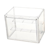 Maxbell Clear Figure Display Case Storage Box Showcase With Removable Shelf