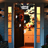 Maxbell Halloween Hanging Bats Spooky Flying Bat Silhouette for Porch Backyard Patio