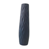 Maxbell Tall Floor Vase Stylish Rustic Flower Vase for Living Room Dining Room Hotel Gray