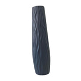 Maxbell Tall Floor Vase Stylish Rustic Flower Vase for Living Room Dining Room Hotel Gray