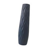 Maxbell Tall Floor Vase Stylish Rustic Flower Vase for Living Room Dining Room Hotel Gray