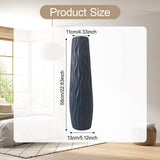 Maxbell Tall Floor Vase Stylish Rustic Flower Vase for Living Room Dining Room Hotel Gray