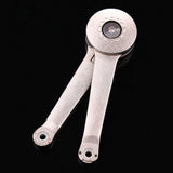 Maxbell Lid Stay Hinge Silent Buffer Lid Support Hinge for Wardrobe Cupboard Kitchen
