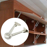 Maxbell Lid Stay Hinge Silent Buffer Lid Support Hinge for Wardrobe Cupboard Kitchen