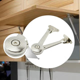 Maxbell Lid Stay Hinge Silent Buffer Lid Support Hinge for Wardrobe Cupboard Kitchen