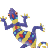 Maxbell 4x Gecko Wall Decor Iron Wall Decor Office Outside Artwork Hanging Sculpture