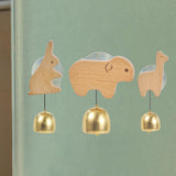 Maxbell Shopkeepers Bell Ornament Creative Hanging Door Bell for Home Backyard Store Bunny