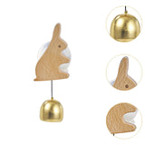 Maxbell Shopkeepers Bell Ornament Creative Hanging Door Bell for Home Backyard Store Bunny