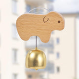 Maxbell Shopkeepers Bell Ornament Creative Hanging Door Bell for Home Backyard Store Sheep