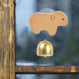 Maxbell Shopkeepers Bell Ornament Creative Hanging Door Bell for Home Backyard Store Sheep