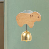 Maxbell Shopkeepers Bell Ornament Creative Hanging Door Bell for Home Backyard Store Sheep