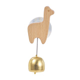 Maxbell Shopkeepers Bell Ornament Creative Hanging Door Bell for Home Backyard Store Alpaca