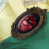 Maxbell Heart Wall Sculpture Art Craft Creepy Photo Frame for Household Hallway Cafe