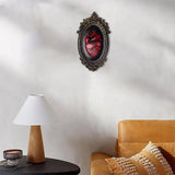 Maxbell Heart Wall Sculpture Art Craft Creepy Photo Frame for Household Hallway Cafe