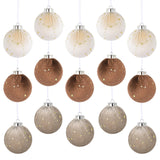 Maxbell 15x Christmas Tree Hanging Decorations Xmas Decor for Holiday  Style A