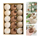 Maxbell 15x Christmas Tree Hanging Decorations Xmas Decor for Holiday  Style A