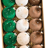 Maxbell 15x Christmas Tree Hanging Decorations Xmas Decor for Holiday  Style B