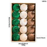 Maxbell 15x Christmas Tree Hanging Decorations Xmas Decor for Holiday  Style B