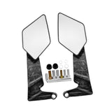 Maxbell Motorcycle Mirrors Wide View Rotating Adjustable Accessories Wing Mirrors
