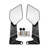 Maxbell Motorcycle Mirrors Wide View Rotating Adjustable Accessories Wing Mirrors
