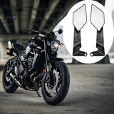 Maxbell Motorcycle Mirrors Wide View Rotating Adjustable Accessories Wing Mirrors