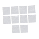 Maxbell 10 Pieces 3D Wall Panels for Bedroom, Bathroom, Kitchen Waterproof Wallpaper White
