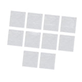 Maxbell 10 Pieces 3D Wall Panels for Bedroom, Bathroom, Kitchen Waterproof Wallpaper White