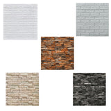 Maxbell 10 Pieces 3D Wall Panels for Bedroom, Bathroom, Kitchen Waterproof Wallpaper White