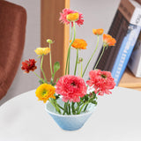 Maxbell Flower Frogs Home Decoration Stem Holder for Home Decor Tabletop DIY Bouquet Beige