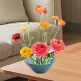 Maxbell Flower Frogs Home Decoration Stem Holder for Home Decor Tabletop DIY Bouquet Green