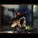 Maxbell Fishing Witch Statue Outdoor Funny Waterfalls Yard Craft Witch Fishing Decor