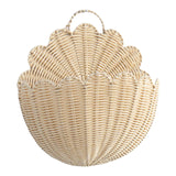 Maxbell Wall Hanging Basket Imitation Rattan Home Decor for Bathroom Flowers Bedroom S