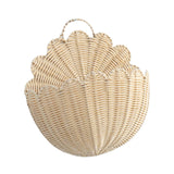 Maxbell Wall Hanging Basket Imitation Rattan Home Decor for Bathroom Flowers Bedroom M